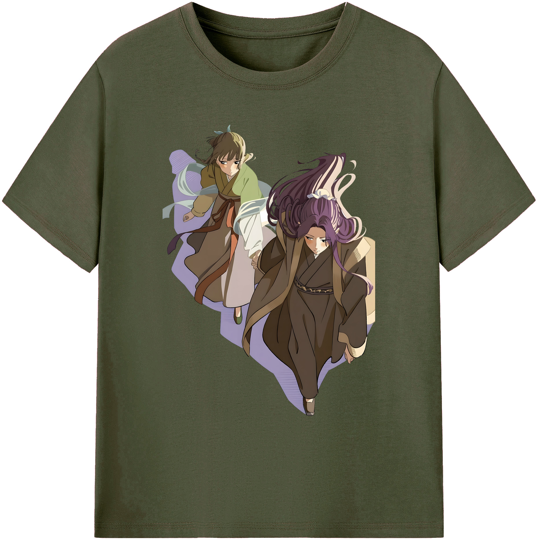 （画像用） 薬屋のひとりごと The Apothecary Diaries 綿100％ メンズ半袖Tシャツ｜肌触りやわらか＆通気性